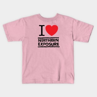 I Heart (Love) Northern Exposure Kids T-Shirt